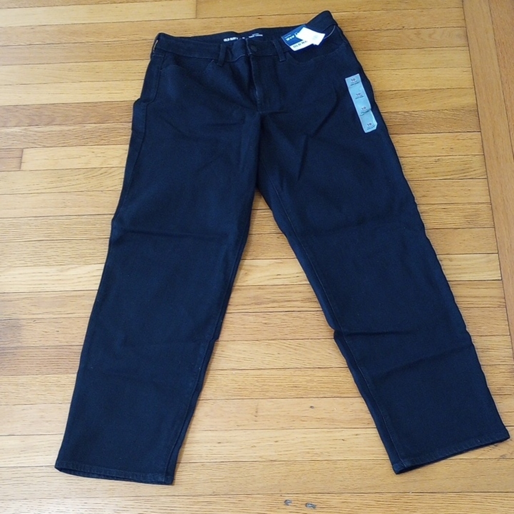 Old Navy High-Rise Black Jeans